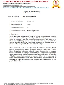 SCIT: M.B.A. in Information Technology (IT) College in Pune
